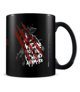 Taza Stranger Thing 4 We Are Not In Hawkins Anymore Cerámica 315 mls