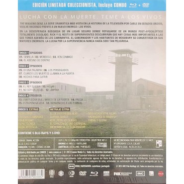 The Walking Dead Tercera Temporada [Blu-ray + DVD] (2012)