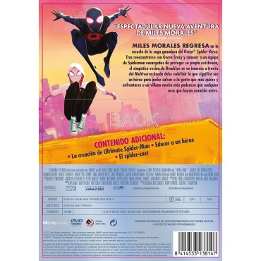 Spider-Man: Cruzando el Multiverso [DVD] (2023) Spider-Man: Across the Spider-Verse