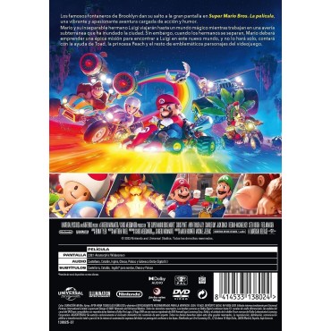 Super Mario Bros: la Película [DVD] (2023) The Super Mario Bros. Movie
