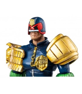 Figura Judge Dredd Gaze Into The Fist Of Dredd Exquisite Mini Articulada 10 cms