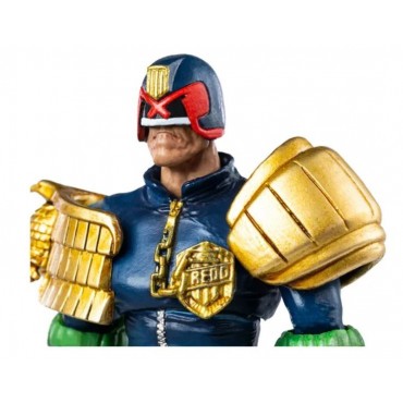 Figura Judge Dredd Gaze Into The Fist Of Dredd Exquisite Mini Articulada 10 cms