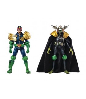 Figura Judge Dredd Gaze Into The Fist Of Dredd Exquisite Mini Articulada 10 cms