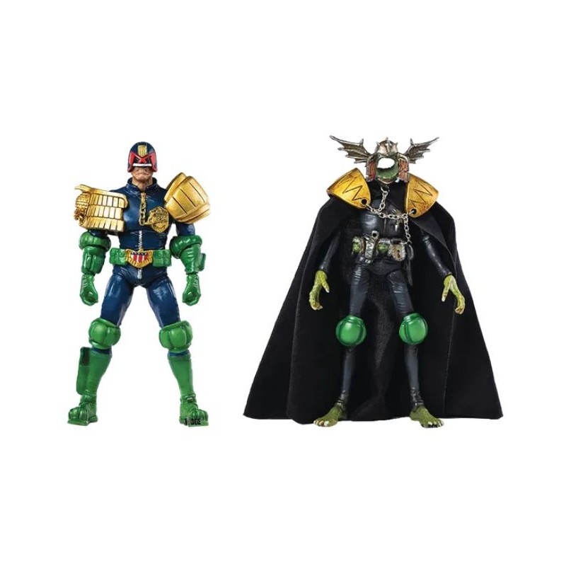 Figura Judge Dredd Gaze Into The Fist Of Dredd Exquisite Mini Articulada 10 cms