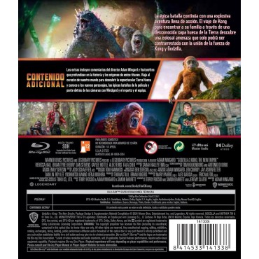 Godzilla y Kong: el Nuevo Imperio [Blu-ray] (2024) Godzilla x Kong: The New Empire