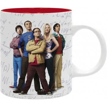 Taza Personajes The Big Bang Theory Cerámica 320 mls