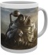 Taza Atardecer Fallout Cerámica 320 mls
