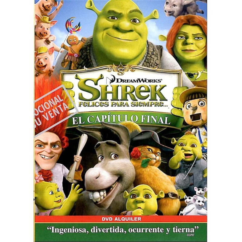 Shrek Felices Para Siempre  [DVD + Blu-ray] (2010) Shrek Forever After