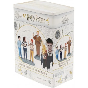 Pack Figuras Profesor Slughorn Y Los Tres Amigos Harry Potter 7 cms
