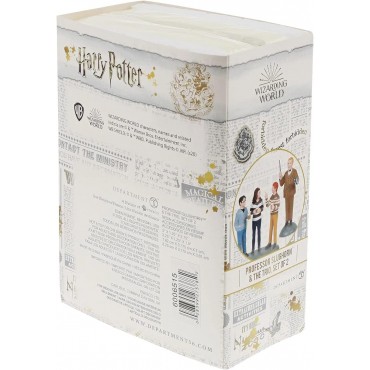 Pack Figuras Profesor Slughorn Y Los Tres Amigos Harry Potter 7 cms