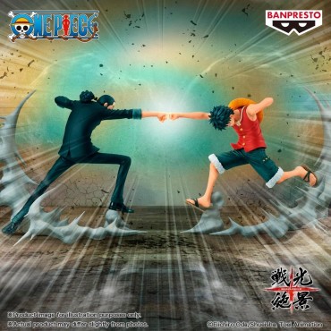 Figura Rob Lucci Senkkouzekkei One Piece 8 cms