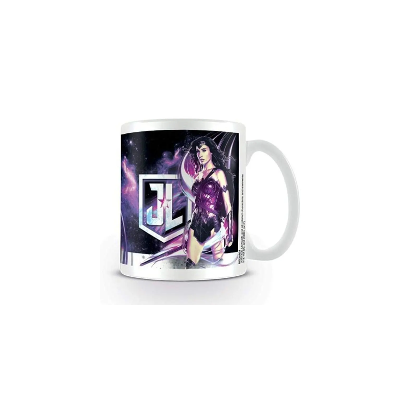Taza Wonder Woman Rosa Starlight Justice League DC Cerámica 315 mls