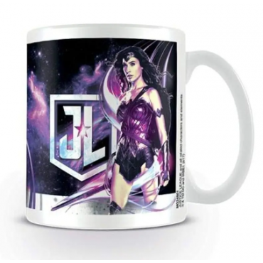 Taza Wonder Woman Rosa Starlight Justice League DC Cerámica 315 mls