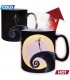 Taza Térmica Jack & La Luna Pesadilla Antes De Navidad Disney Cerámica 460 mls