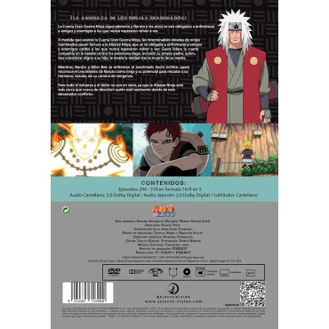 Naruto Shippuden. Box 12 (Ep. 294 a 319) [DVD] (2007)