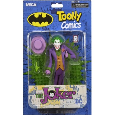 Figura The Joker Toony Comics DC Retro 15 cms
