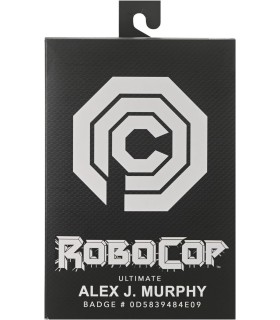 Figura Ultimate Alex J. Murphy Con Uniforme Robocop Articulada 18 cms