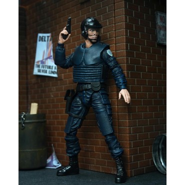 Figura Ultimate Alex J. Murphy Con Uniforme Robocop Articulada 18 cms