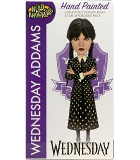 Figura Wednesday Head Knockers 21,5 cms