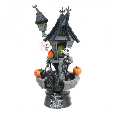 Diorama Casa Encantada De Jack Pesadilla Antes De Navidad Nightmare Before Christmas Disney 15 cms