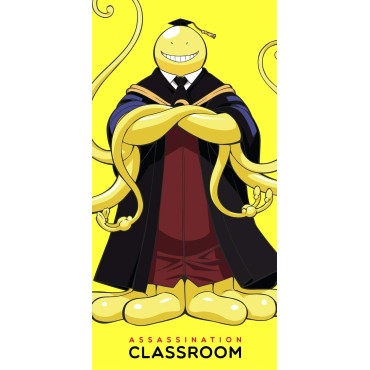 Toalla Koro Sensei Assassination Classroom 70 x 35 cms