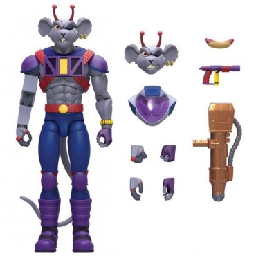 Figura Modo Los Motorratones de Marte Articulada 20 cms