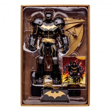 Figura Batman Knightmare Edition Gold Label DC Edición Limitada Articulada 18 cms