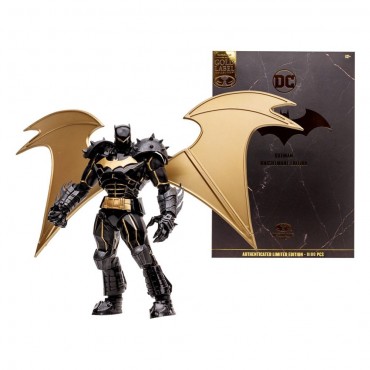 Figura Batman Knightmare Edition Gold Label DC Edición Limitada Articulada 18 cms