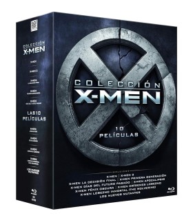 X-MEN Coleccion - Pack 10 (Blu-ray): X-Men/ X-Men 2/ La Decision Final/ Primera Generacion/ Dias del Futuro Pasado/ Apocalipsis/
