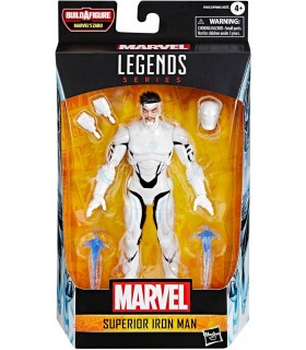 Figura Superior Iron Man Marvel Legends Articulada 15 cms