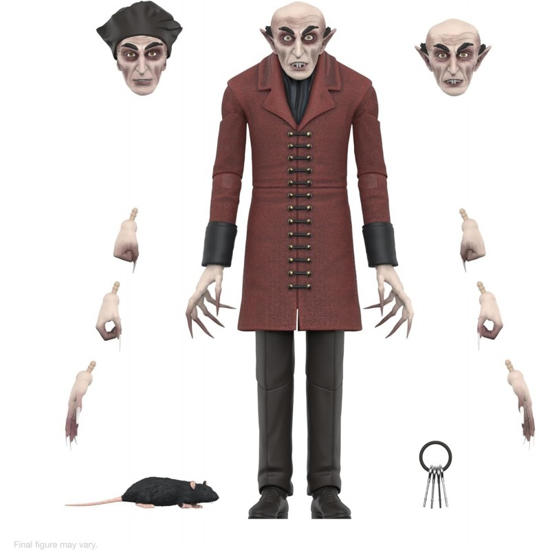 Figura Ultimate Conde Orlok Nosferatu Wave 2 Articulada 18 cms