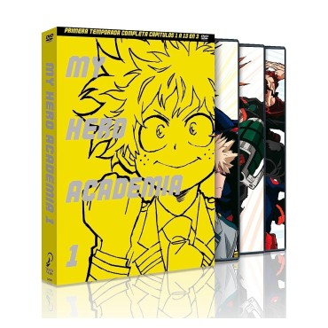 My Hero Academia Temporada 1 (Episodios 1 a 13) DVD - Reedición
