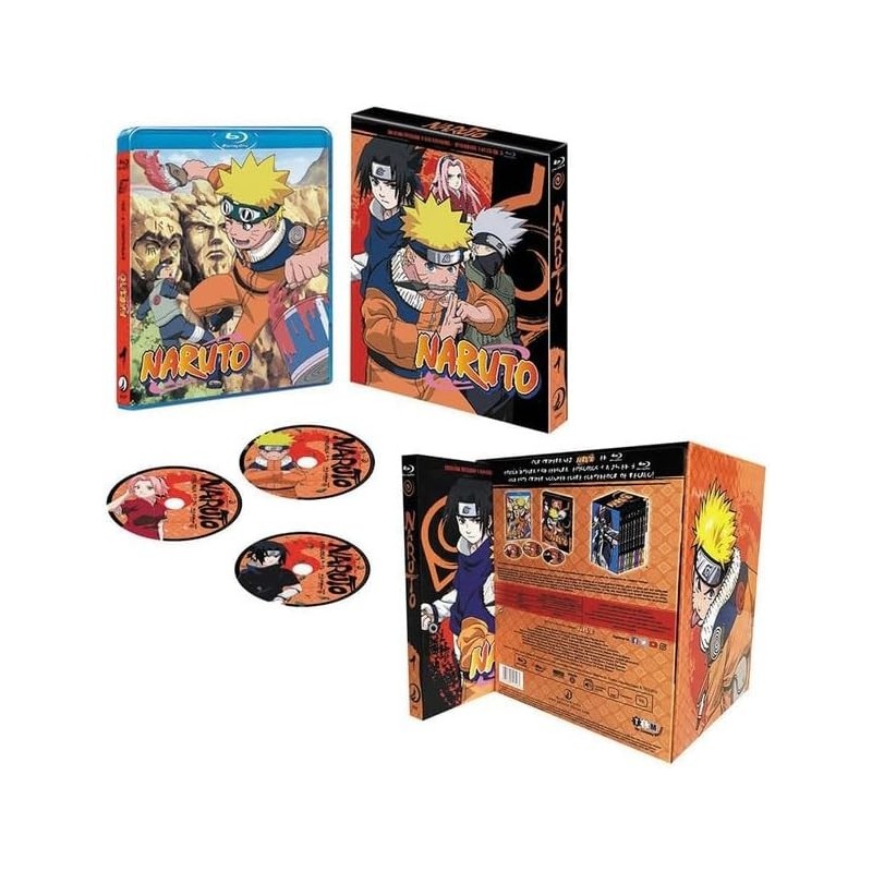 Naruto Box 1 - Episodios 1 a 25 - [Blu-ray] (2002) Hayato Date