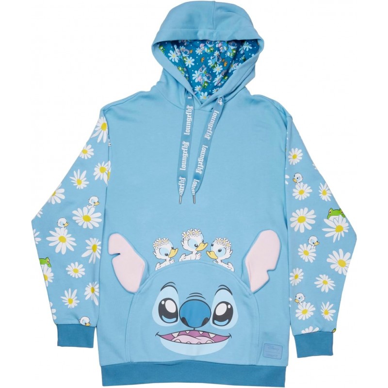 Sudadera Unisex Con Capucha Lilo & Stitch Disney Primavera S