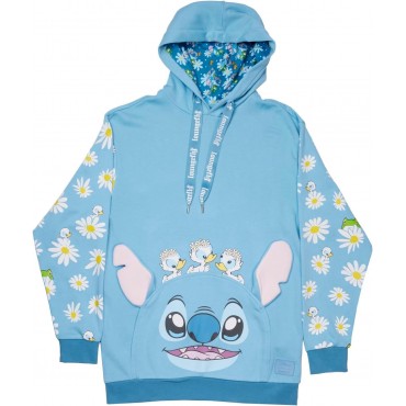 Sudadera Unisex Con Capucha Lilo & Stitch Disney Primavera S