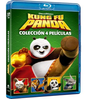 Kung Fu Panda Pack 1-4 [Blu-ray] (2008, 2011, 2016, 2024)
