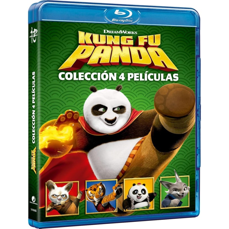 Kung Fu Panda Pack 1-4 (Blu-ray) [Blu-ray]
