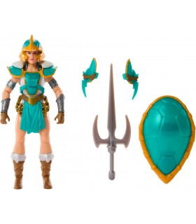 Figura Teela MOTU X TMNT Turtles Of Grayskull Masters Of The Universe Teenage Mutant Ninja Turtles Articulada 14 cms