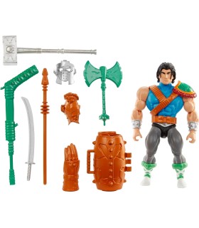 Figura Casey Jones MOTU X TMNT Turtles Of Grayskull Masters Of The Universe Teenage Mutant Ninja Turtles Articulada 14 cms