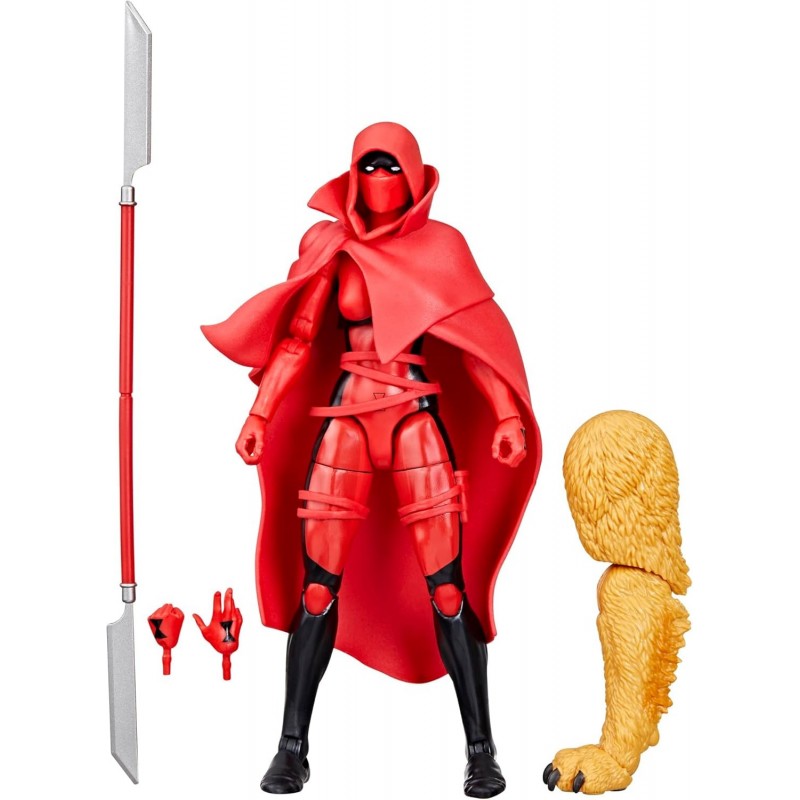 Figura Red Widow Marvel Legends Series Articulada 15 cms Built a Figure Marvel's Zabu