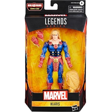 Figura Ikaris Marvel Legends Series Articulada 15 cms Built a Figure Marvel's Zabu