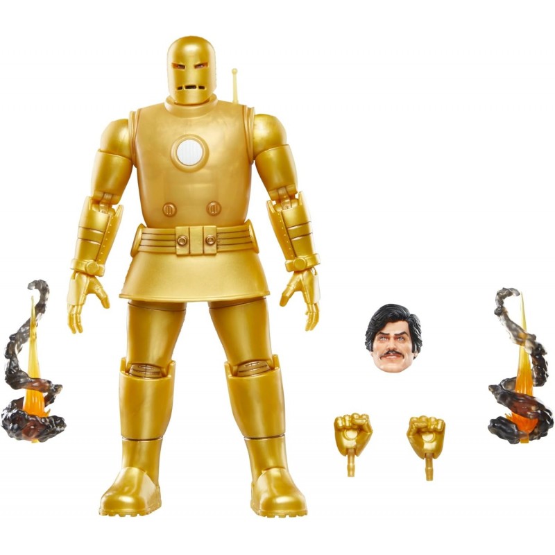 Figura Iron Man (Model 01-Gold) Iron Man Marvel Comics Articulada 15 cms