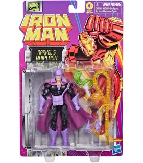Figura Marvel's Whiplash Iron Man Marvel Comics Articulada 15 cms