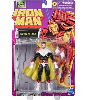 Figura Count Nefaria Iron Man Marvel Comics Articulada 15 cms