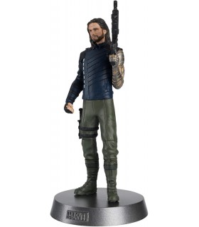 Figura Winter Soldier Soldado de Invierno Avengers Infinity War Marvel Estatua de Metal pesado 12,5 cms