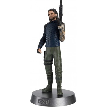 Figura Winter Soldier Soldado de Invierno Avengers Infinity War Marvel Estatua de Metal pesado 12,5 cms