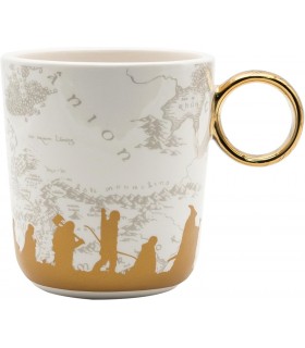 Taza 3D One Ring El Señor de los Anillos Cerámica 460 mls