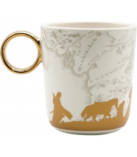 Taza 3D One Ring El Señor de los Anillos Cerámica 460 mls