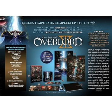 Overlord (Temporada 3) Edición Coleccionista [Blu-ray] (2018)