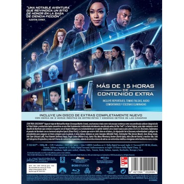 Star Trek Discovery - Serie Completa Temporadas 1-5 (Blu-ray) (21 discos) [Blu-ray]